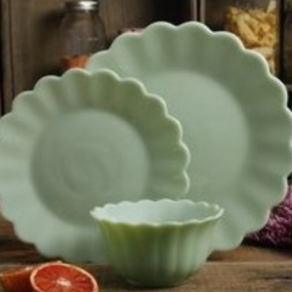 The Pioneer Woman Other - ❤️ 12-Piece Dinnerware Set New Pioneer Woman Timeless Beauty Jade